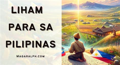 Liham para sa Bansang Pilipinas (10 Halimbawa) — MagaralPH.